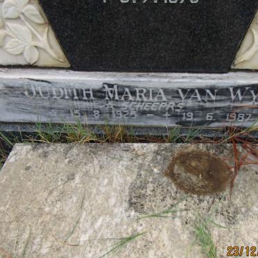 WYK Judith Maria, van nee SCHEEPERS 1925-1987