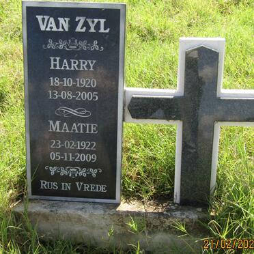 ZYL Harry, van 1920-2005 &amp; Maatie 1922-2009