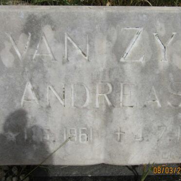 ZYL Andreas, van 1961-1961