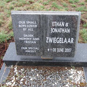 ZWIEGELAAR Ethan 2007-2007 :: ZWIEGELAAR Jonathan 2007-2007