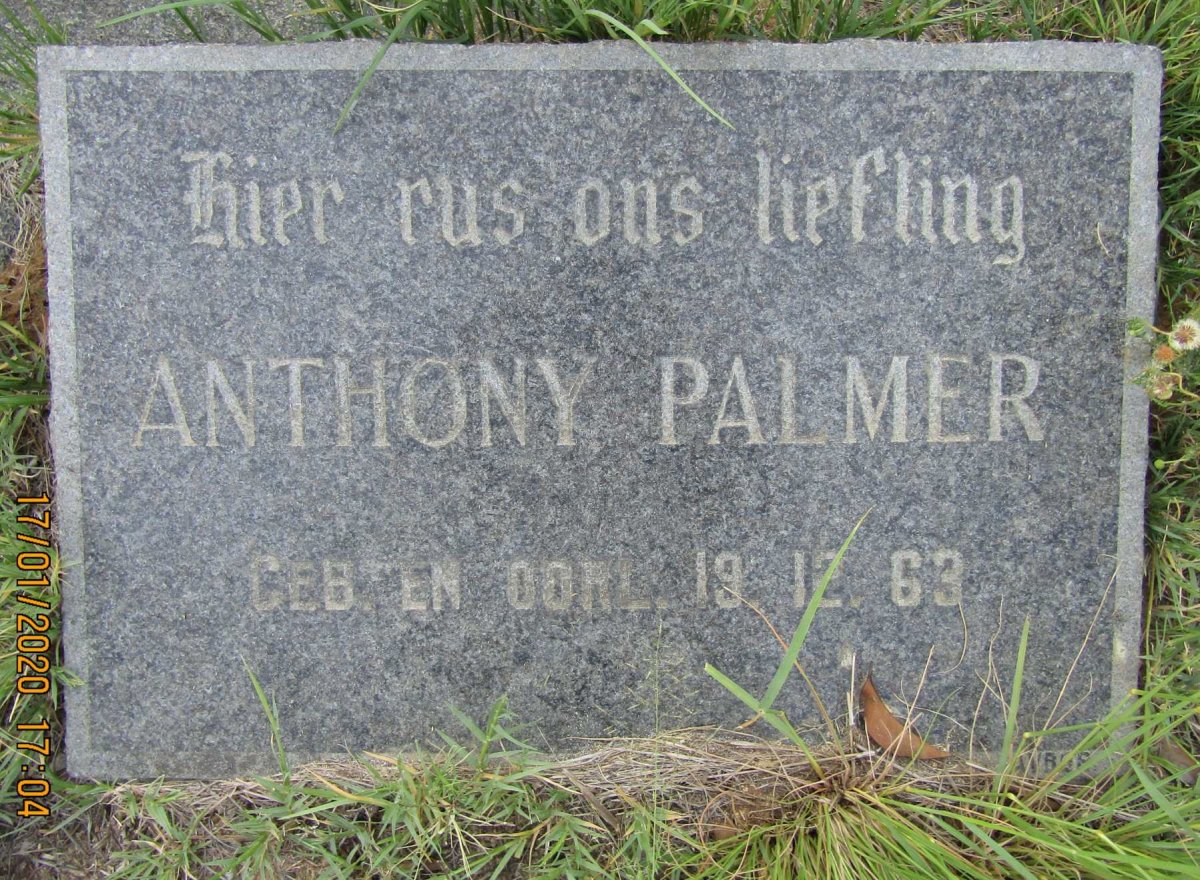 PALMER Anthony 1963-1963