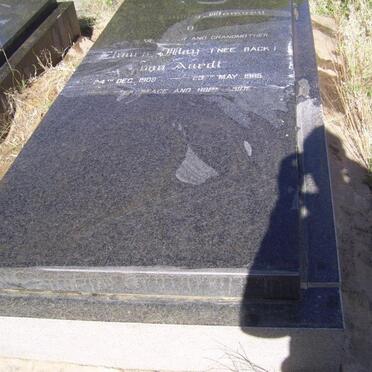 AARDT Elmira May, van nee BACK 1909-1995