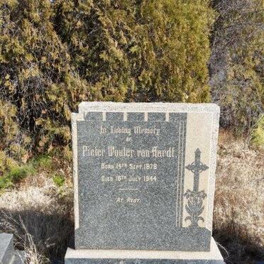 AARDT Pieter Wouter, van 1878-1944