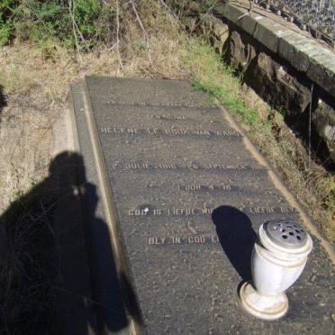 AARDT Helene Le Roux, van 1915-1989