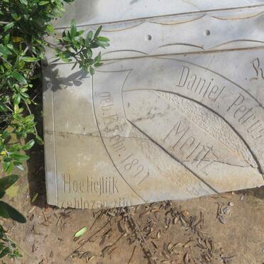 MENTZ Daniel Petrus 1891-