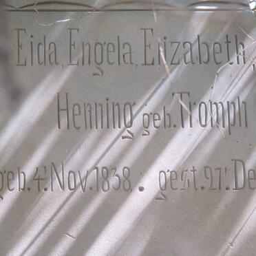 HENNING Eida Engela Elizabeth nee TROMPH 1838-187?