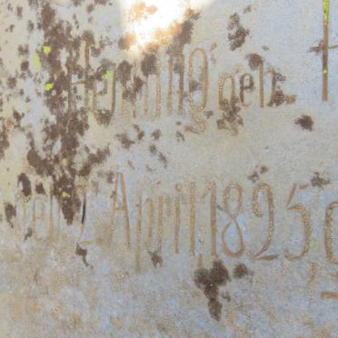 HENNING Sovia Elizabeth nee POTGIETER 1825-1888