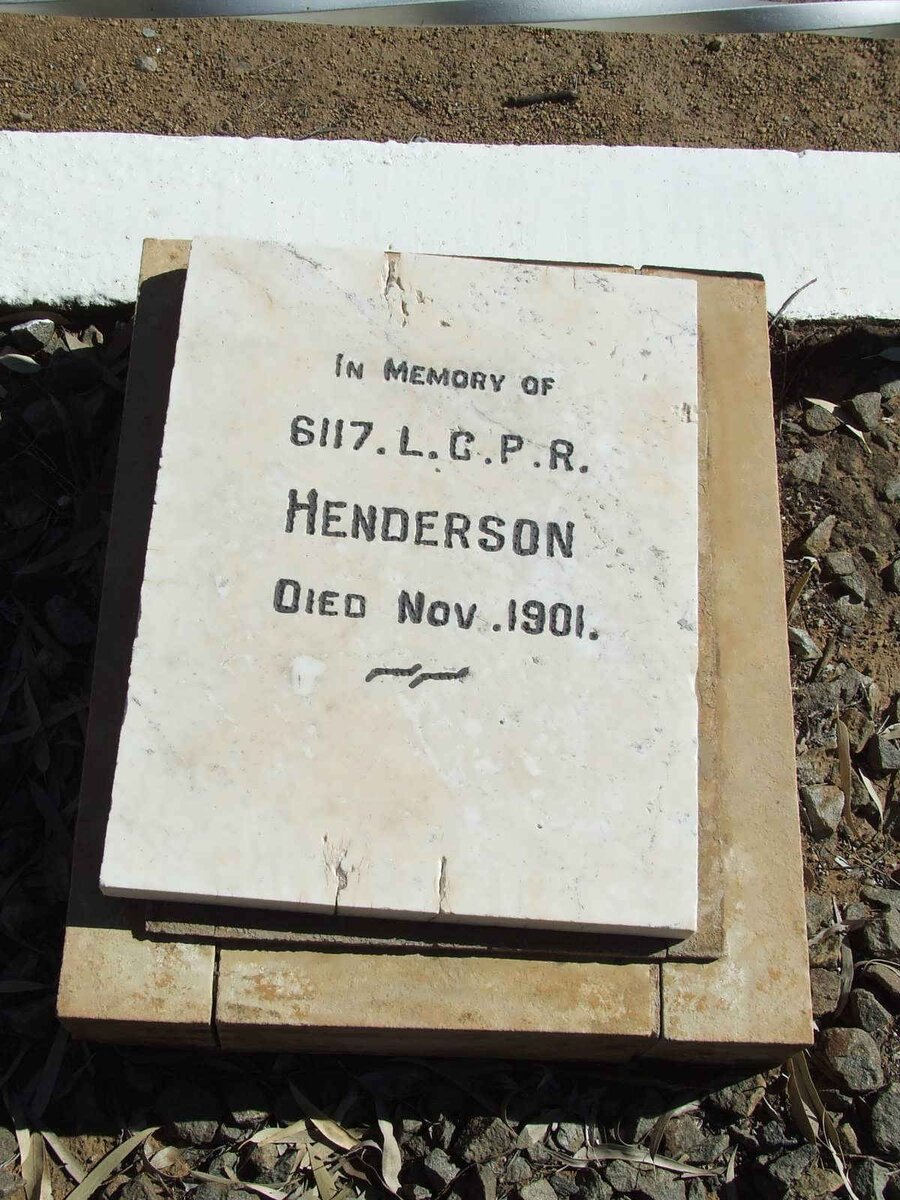 HENDERSON L.G.P.R -1901