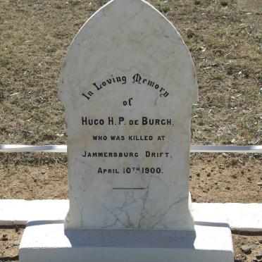 BURGH Hugo H.P., de -1900