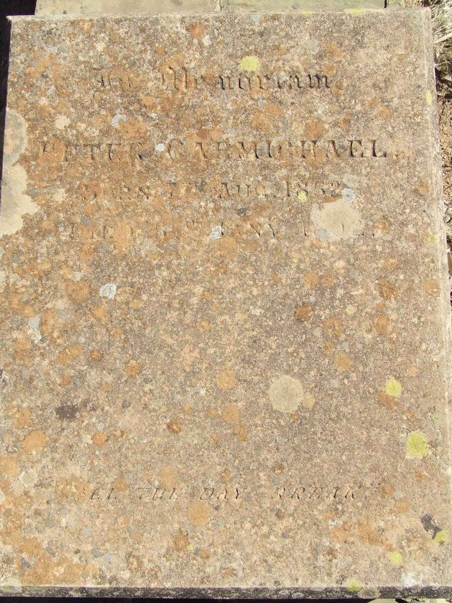 CARMICHAEL Peter 1852-18?2