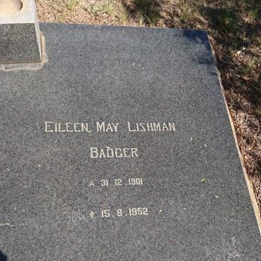 BADGER Eileen May Lishman 1901-1952