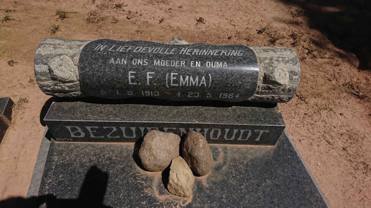 BEZUIDENHOUDT E.F. 1913-1984