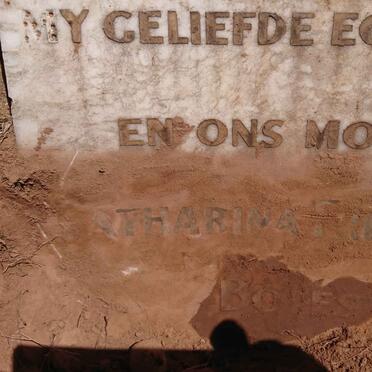 BOTES Catharina Frederika nee PELSER 1896-1948