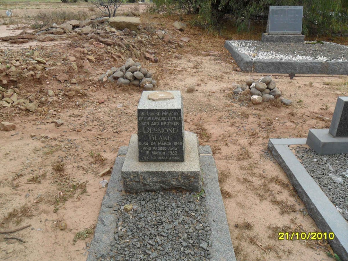 BLAKE Desmond 1949-1953