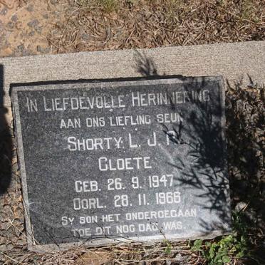 CLOETE L.J.R. 1947-1966