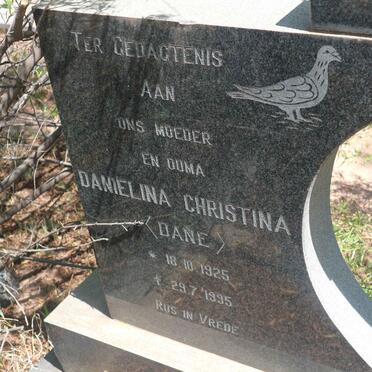 CLAASSENS George F. 1918-1979 &amp; Danielina Christina 1925-1995