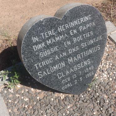 CLAASSENS Salomon Marthinius 1949-1966
