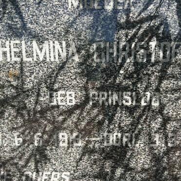 DYK Johannes Lodewikus, van 1917-1958 &amp; Wilhelmina Christoffelina PRINSLOO 1918-19?0