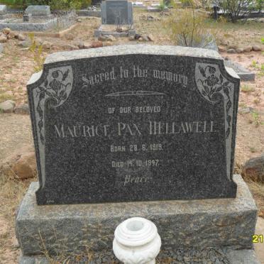 HELLAWELL Maurice Pax 1919-1947