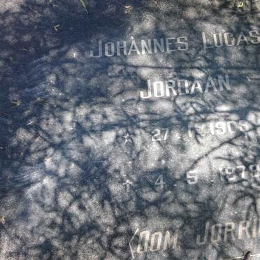 JORDAAN Johannes Lucas 1908-1979