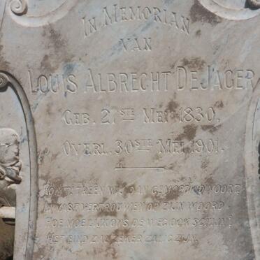 JAGER Louis Albrecht, de 1830-1901