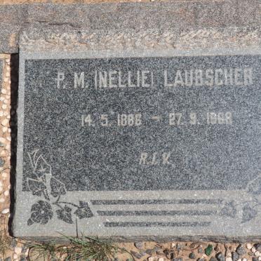 LAUBSCHER P.M. 1886-1968