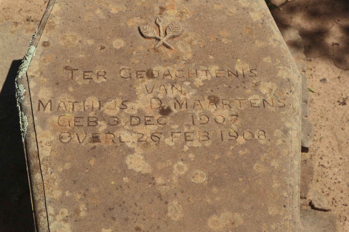 MAARTENS Mathijs D. 1907-1908