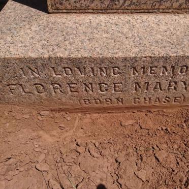 NASH Florence Mary nee CHASE