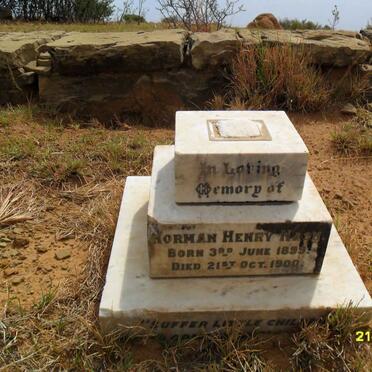 NASH Norman Henry 1899-1900