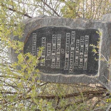 OLIVIER Jan Hendrik 1855-1938 &amp; Simon Johannes Zacharias DU PLOOY 1858-1937