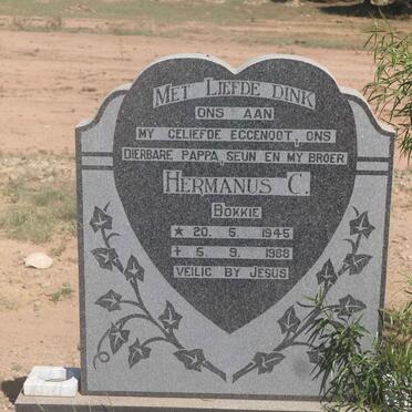 POTGIETER Hermanus C. 1945-1988