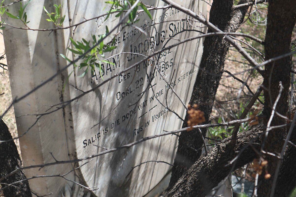 SMITH Adam Jacobus 1882-1935