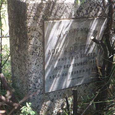 STENSON Adelaide -1888