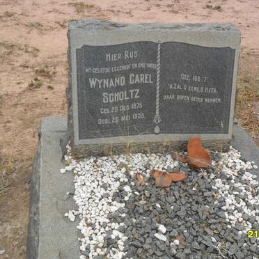 SCHOLTZ Wynand Carel 1875-1935