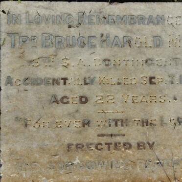 MAY Bruce Harold -1901