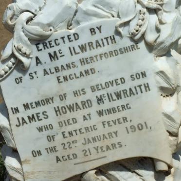 McILWRAITH James Howard -1901