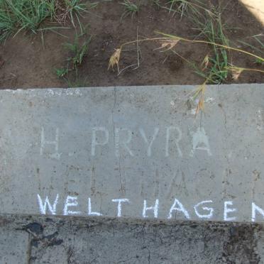 PRYRA H. :: WELTHAGEN 