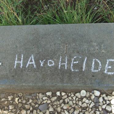 HEIDE H.A., v.d. 