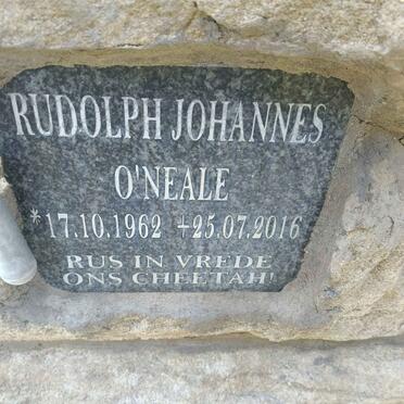 O'NEALE Rudolph Johannes 1962-2016