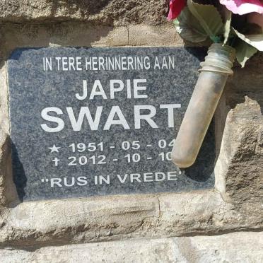 SWART Japie 1951-2012
