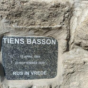 BASSON Tiens 1959-2020