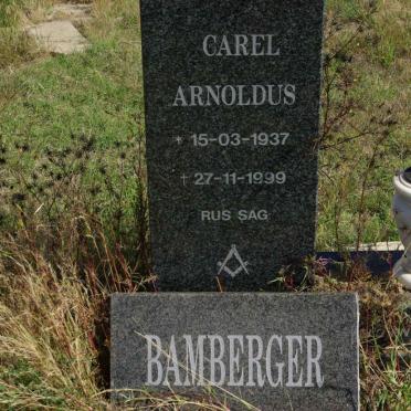 BAMBERGER Carel Arnoldus 1937-1999