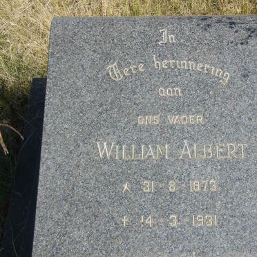 BROWN William Albert 1873-1931 &amp; Susanna Johanna 1886-1966