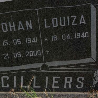 CILLIERS Johan 1941-2000 &amp; Louiza 1940-