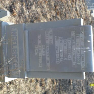 ENGELBRECHT Cornelia Elizabeth nee FOURIE 1879-1946