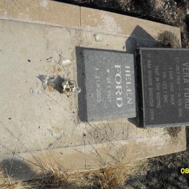 FORD Vera 1916-1994 :: FORD Helen 1921-2003