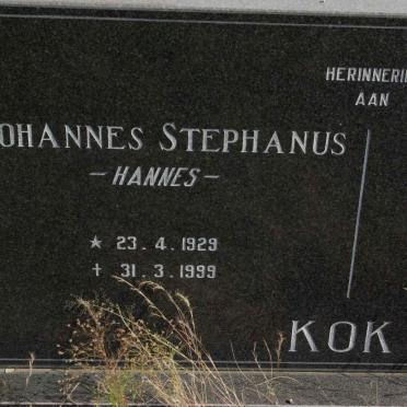 KOK Johannes Stephanus 1929-1999