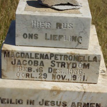 STRYDOM Magdalena Petronella Jacoba 1936-1941