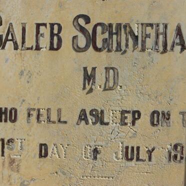 SCHNEHAGE Caleb -1934