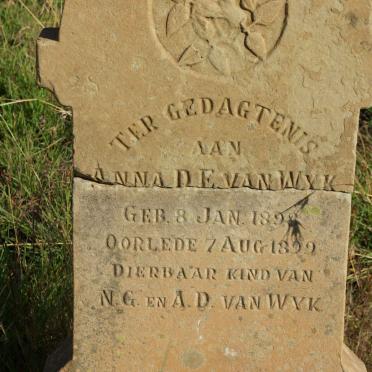 Free State, WINBURG, Old cemetery